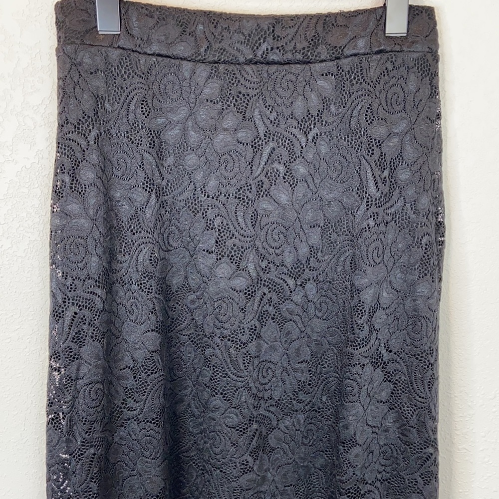 Torrid Black High Low Lace Skirt - Picture 7 of 16
